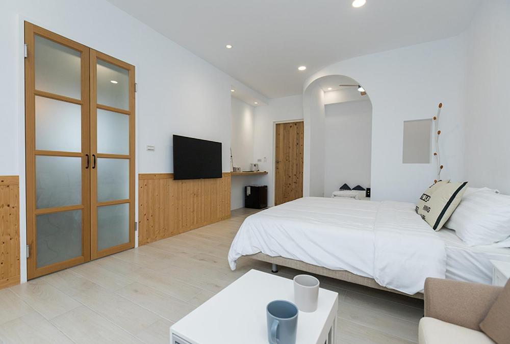 Blue White Appartement Wujie Buitenkant foto