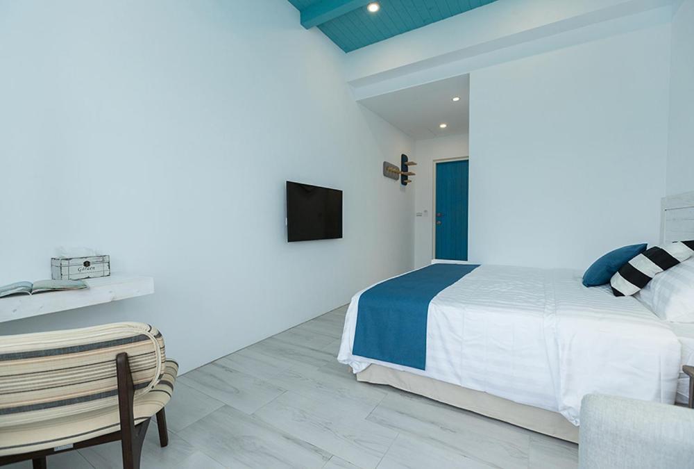 Blue White Appartement Wujie Buitenkant foto