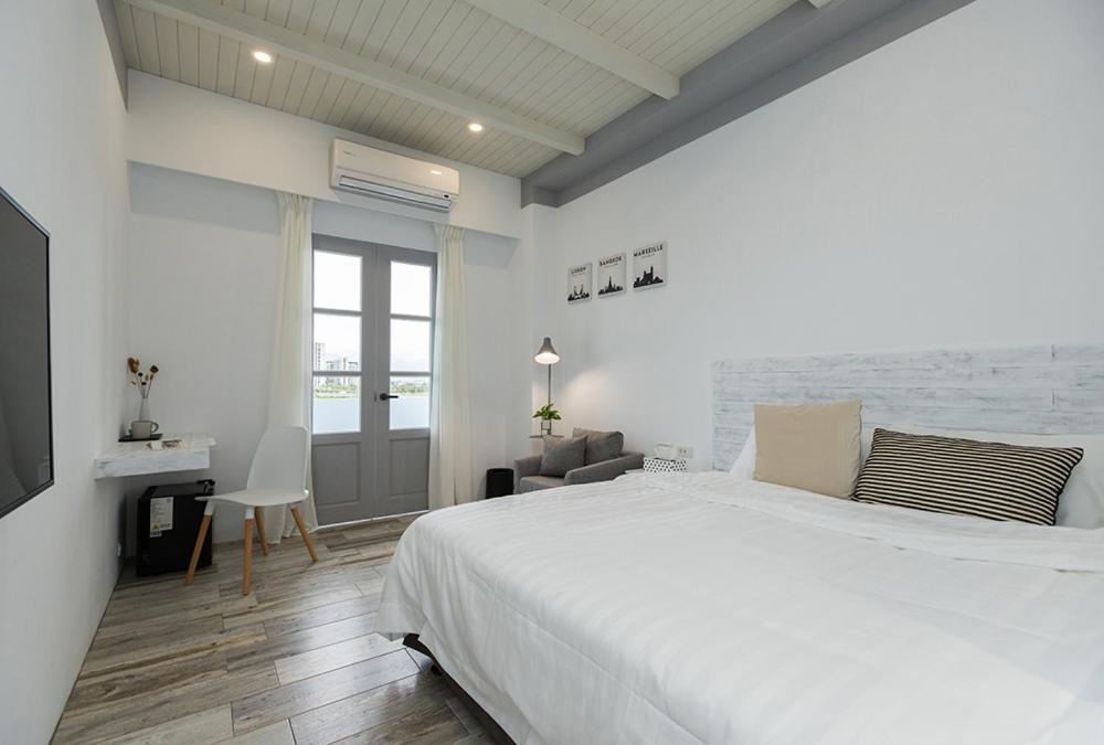 Blue White Appartement Wujie Buitenkant foto