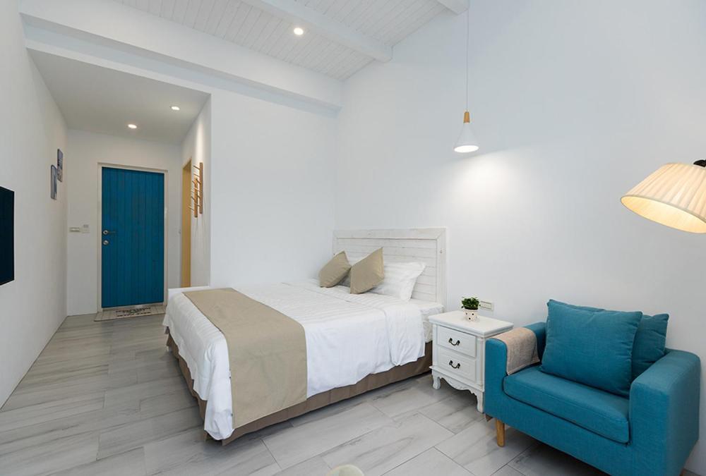 Blue White Appartement Wujie Buitenkant foto